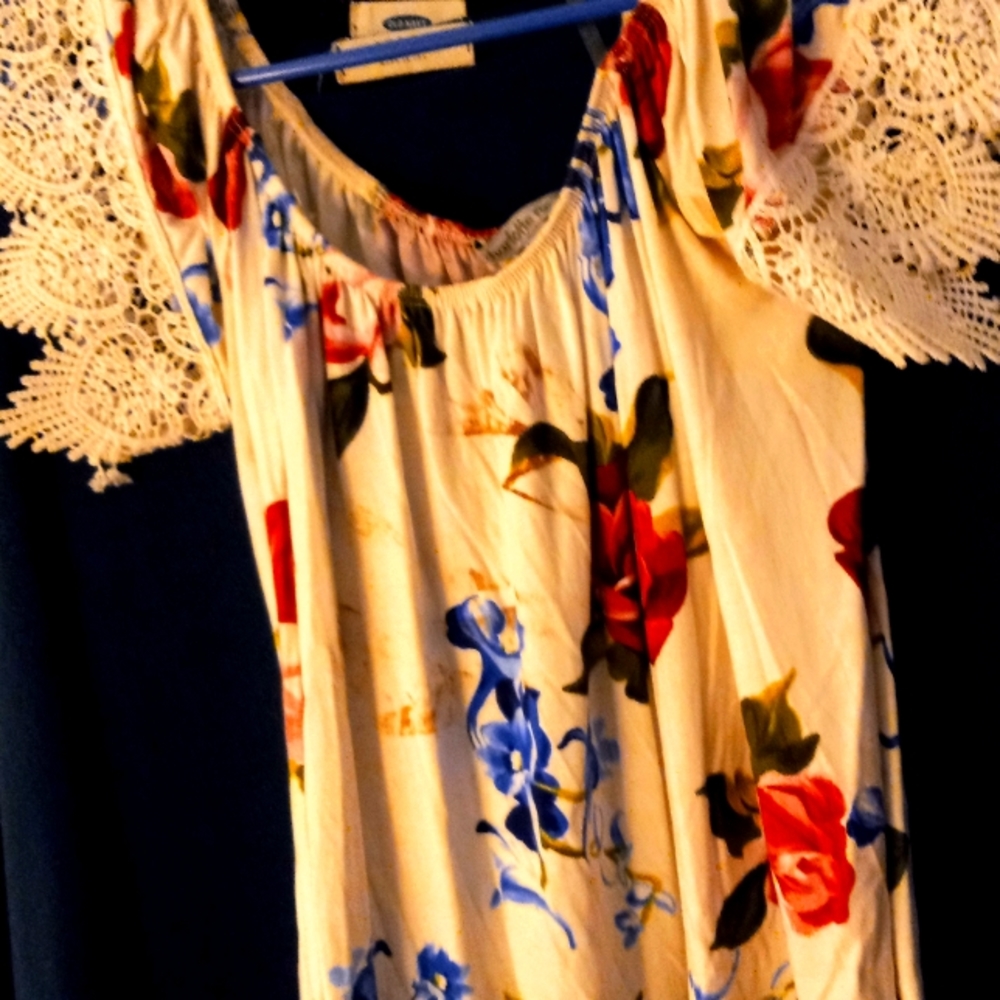 Floral off the shoulders